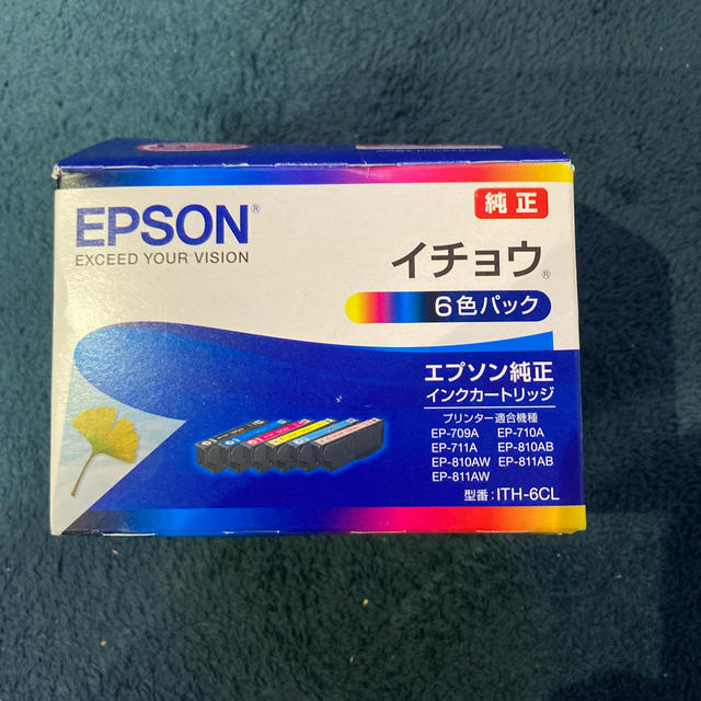 EPSON(エプソン)のカズメイママ様専用　純正イチョウ　プリンターインク　EPSON ITH-6CL スマホ/家電/カメラのPC/タブレット(PC周辺機器)の商品写真