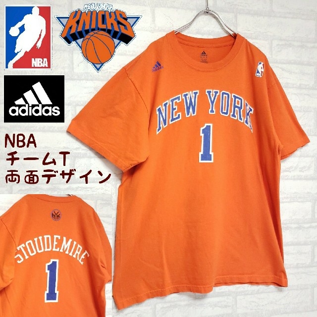 adidas(アディダス)の《値引き中》アディダス×NBA ニューヨーク・ニックス Tシャツ メンズのトップス(Tシャツ/カットソー(半袖/袖なし))の商品写真