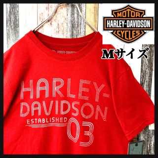 ハーレーダビッドソン(Harley Davidson)の古着 ハーレーダビットソン ロゴTシャツ 半袖 メンズ Mサイズ(Tシャツ/カットソー(半袖/袖なし))