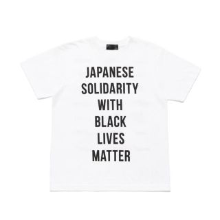 JAPANESE SOLIDARITY WITH BLACK (Tシャツ/カットソー(半袖/袖なし))