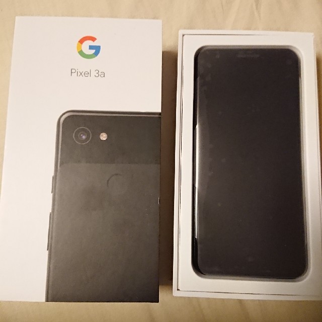 Google Pixel 3a ブラック ソフトバンク版 SIMフリー