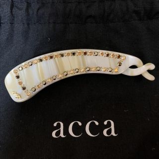 アッカ(acca)のacca  バナナクリップ(バレッタ/ヘアクリップ)