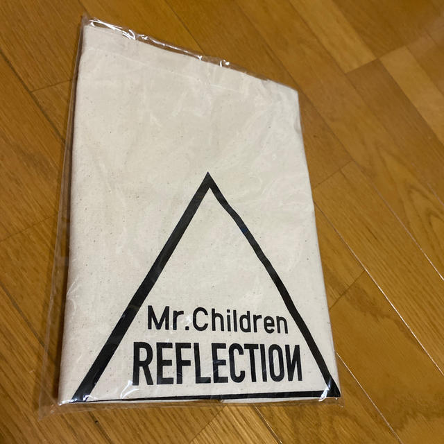 Mr.Children  reflection  トートバッグ エンタメ/ホビーのタレントグッズ(ミュージシャン)の商品写真