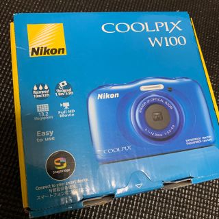 ニコン(Nikon)のNikon COOLPIX W100  水中カメラ　未使用(コンパクトデジタルカメラ)