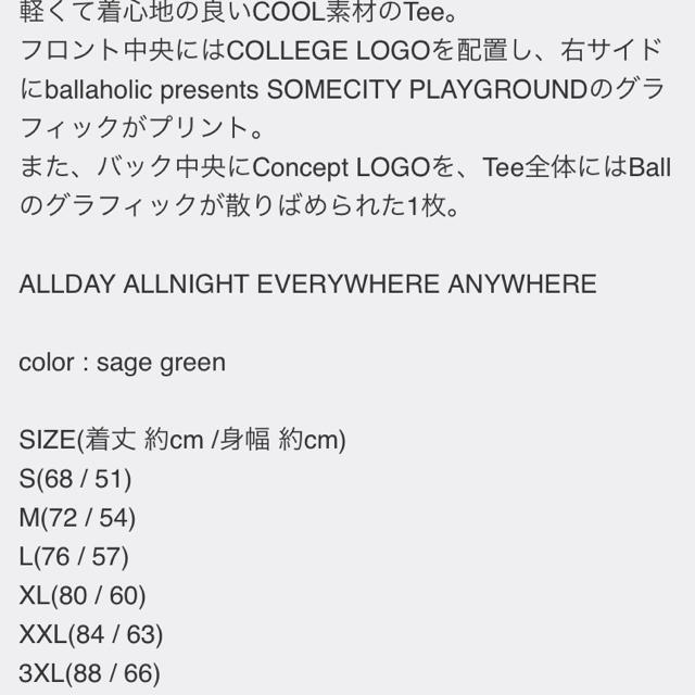 ballaholic COOL Tee スポーツ/アウトドアのスポーツ/アウトドア その他(バスケットボール)の商品写真