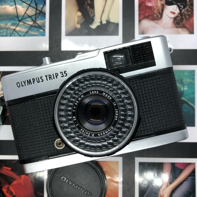 【保証付:完動品】OLYMPUS trip35 フィルムカメラ【美品】