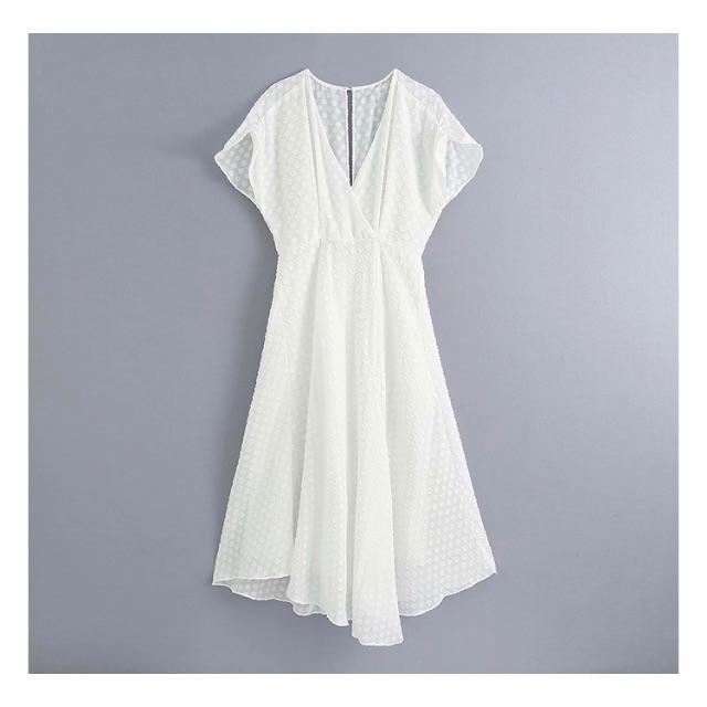 ZARA(ザラ)の1964＊S/S【2color】水玉 ドット ワンピース レディースのワンピース(ひざ丈ワンピース)の商品写真