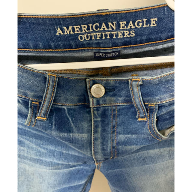 American Eagle(アメリカンイーグル)のアメリカンイーグル　スーパーストレッチ　8short レディースのパンツ(スキニーパンツ)の商品写真