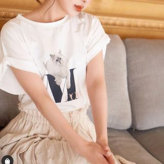 エイミーイストワール(eimy istoire)のDarich ニュアンスTシャツ(Tシャツ(半袖/袖なし))