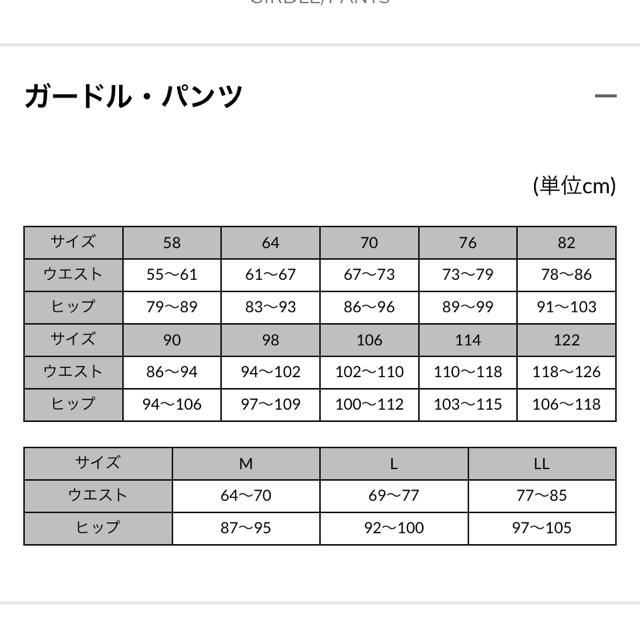 Wing(ウィング)のときはなつ 64 ガードル レディースの下着/アンダーウェア(ショーツ)の商品写真