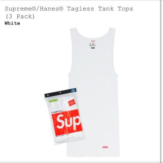 シュプリーム(Supreme)のsupreme タンクトップ2枚 hanes 20ss シュプリーム  (タンクトップ)