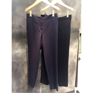 セオリー(theory)のセオリー　18SS　トリアセテート　パンツ　ネイビー　0(その他)