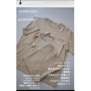 ロンハーマン(Ron Herman)の売約済ユニオンランチ　ティシャツ(Tシャツ(半袖/袖なし))