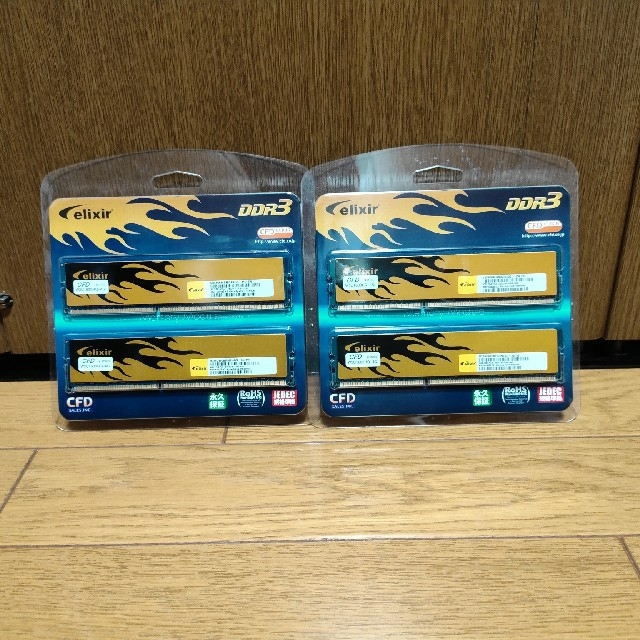 DDR3-1600 4GB 4枚 計16GB