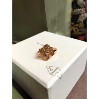 ヴァンクリーフアンドアーペル(Van Cleef & Arpels)のJ.H様ご専用ヴァンクリーフ⭐︎極美品8号⭐︎50.6万⭐︎PG(リング(指輪))