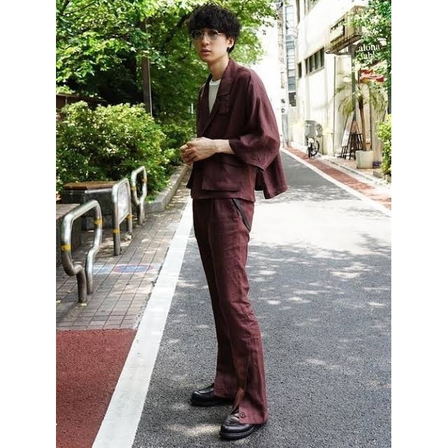 RYO TAKASHIMA 19SS リネンセットアップ ジャケット パンツ