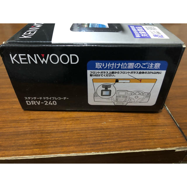 KENWOOD ケンウッド ドライブレコーダー DRV-240の通販 by yuy's shop｜ケンウッドならラクマ