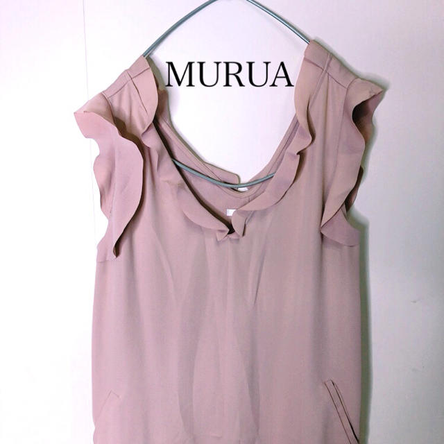 MURUA(ムルーア)の新品⭐︎フリル⭐︎ワンピース⭐︎ムルーア レディースのワンピース(ひざ丈ワンピース)の商品写真