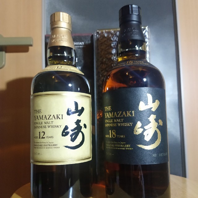 SUNTORY　山崎18年 12年セット