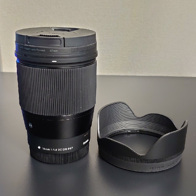 キヤノン シグマ ef-m 16mm f1.4 美品 ミラーレス