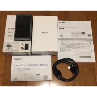 ソニー(SONY)のSONY WALKMAN NW-A35 ウォークマン 16G(ポータブルプレーヤー)