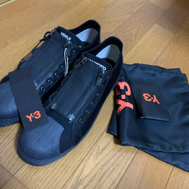 Y-3 super zip 27.5センチ　ブラック