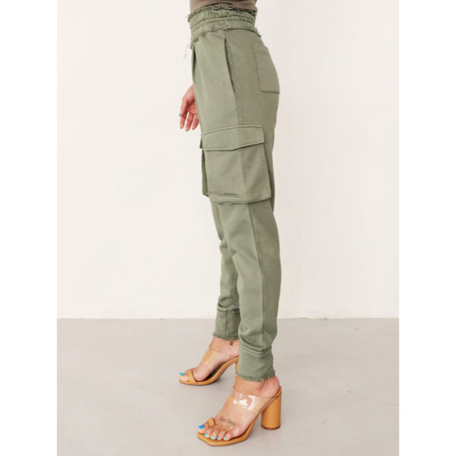 ALEXIA STAM(アリシアスタン)のアリシアスタン　Double Pocket Jogger Pants Khaki レディースのパンツ(カジュアルパンツ)の商品写真