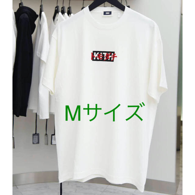 【Mサイズ】限定 KITH TOKYO BOX LOGO TEE トモダチ