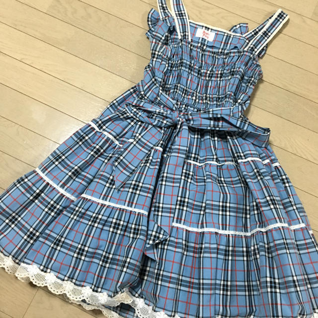 Angelic Pretty(アンジェリックプリティー)のアンプリJSK☆難あり格安 レディースのワンピース(ひざ丈ワンピース)の商品写真