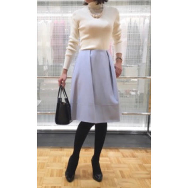 M-premier(エムプルミエ)のエムプルミエブラック　ふんわりスカート  SALE レディースのスカート(ひざ丈スカート)の商品写真