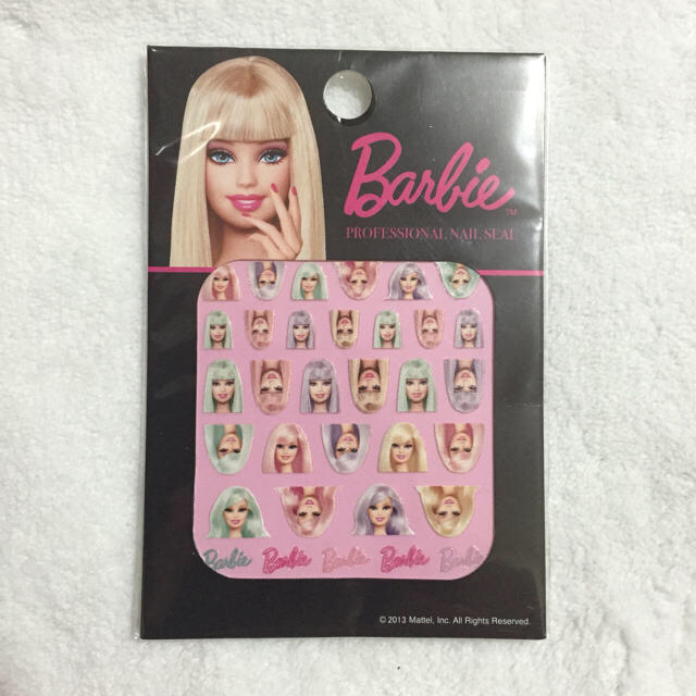 Barbie(バービー)のバービー ネイルシール コスメ/美容のネイル(デコパーツ)の商品写真