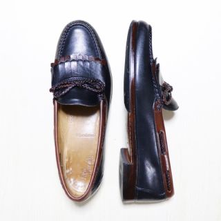 アレンエドモンズ(Allen Edmonds)の“美品” Allen Edmonds ダブルキルトモカシンローファー　　　　 (スリッポン/モカシン)