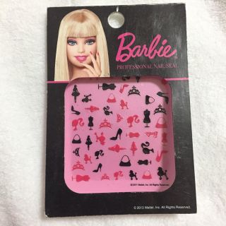 バービー(Barbie)のバービー ネイルシール(デコパーツ)