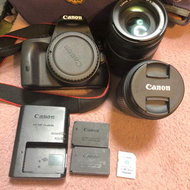 Canon EOSkissx7 ダブルズームキット ブラック(値下げ)