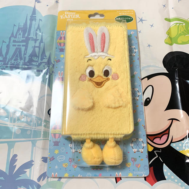 Disney(ディズニー)のうさピヨ　スマホケース　iPhoneケース　うさぴよ エンタメ/ホビーのおもちゃ/ぬいぐるみ(キャラクターグッズ)の商品写真