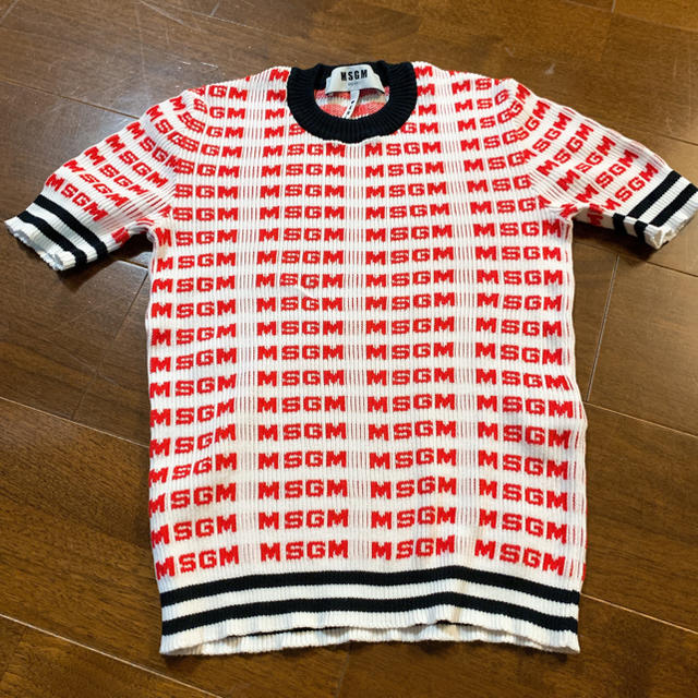 【在庫処分】 MSGM - ゆうみん様専用❤︎msgm ニットTシャツ Tシャツ(半袖/袖なし)