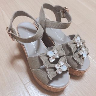 ジルバイジルスチュアート(JILL by JILLSTUART)のJILLbyJILLSTUART♡ビジューサンダル(サンダル)