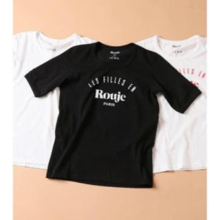 イエナ(IENA)のROUJE*IENA イエナ　Tシャツブラック(Tシャツ(半袖/袖なし))