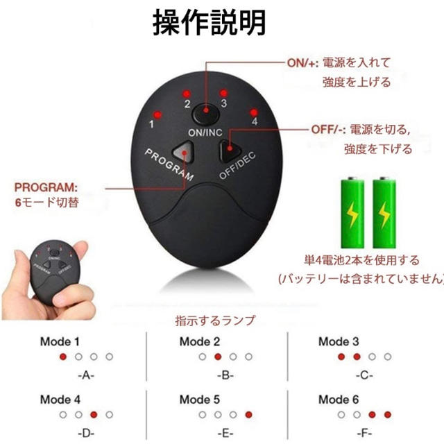 EMS エイトパック　フィットネス　男女兼用 スポーツ/アウトドアのトレーニング/エクササイズ(トレーニング用品)の商品写真