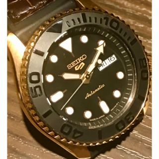 セイコー(SEIKO)の【1点物！！】セイコー4R36-07G0 （ヨットマスター風MOD）(腕時計(アナログ))