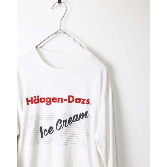ハーゲンダッツ haagen dazs tシャツ ロンT 80s | drcossia.com.ar