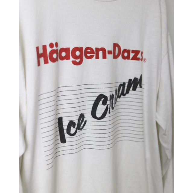 ハーゲンダッツ haagen dazs tシャツ ロンT 80s