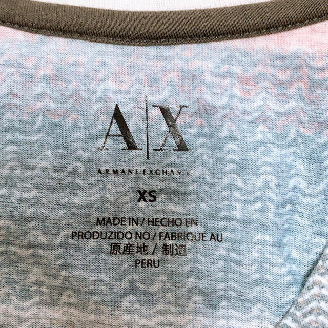 ARMANI EXCHANGE(アルマーニエクスチェンジ)のアルマーニエクスチェンジ メンズ Tシャツ メンズのトップス(Tシャツ/カットソー(半袖/袖なし))の商品写真