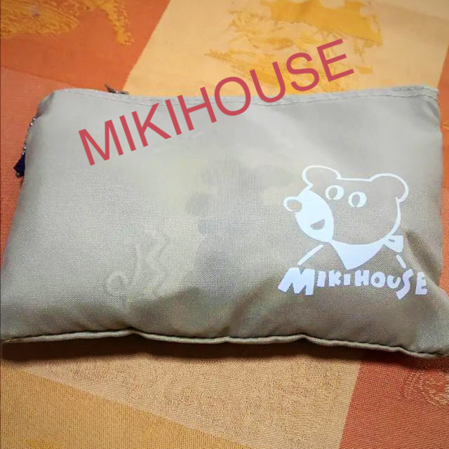 mikihouse(ミキハウス)のMIKIHOUSE  ポーチつきエコバッグ  未使用品 レディースのバッグ(エコバッグ)の商品写真