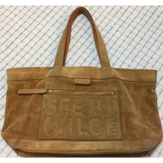 シーバイクロエ(SEE BY CHLOE)のSEE BY CHLOE スウェードバック(トートバッグ)