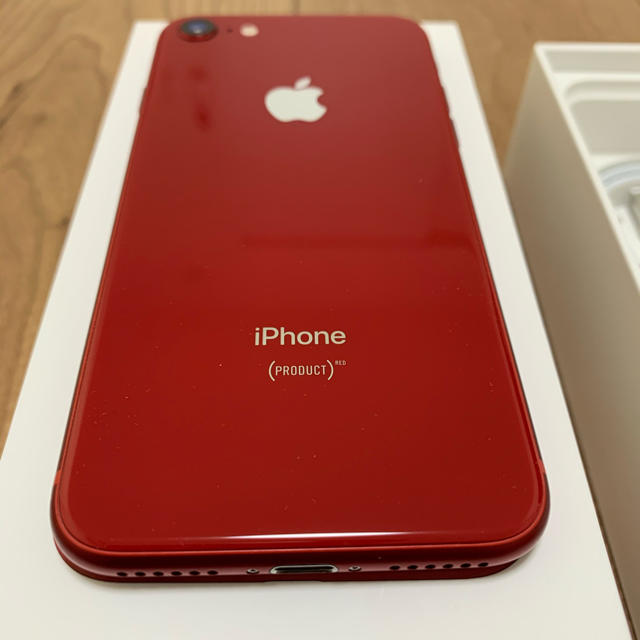 iPhone8 RED 64GB SIMフリー 1