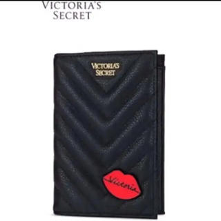 ヴィクトリアズシークレット(Victoria's Secret)の新品☆ヴィクトリアズシークレットパスポートケースBLACK(名刺入れ/定期入れ)