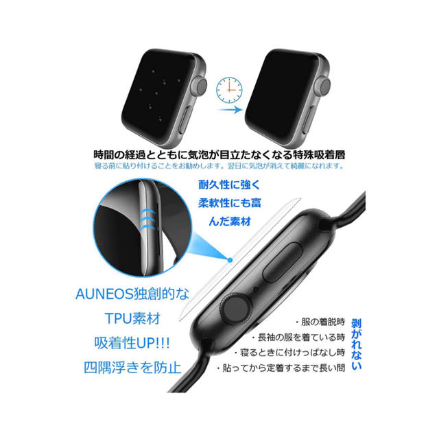 Apple Watch(アップルウォッチ)のApple watch 保護フィルム スマホ/家電/カメラのスマホアクセサリー(保護フィルム)の商品写真