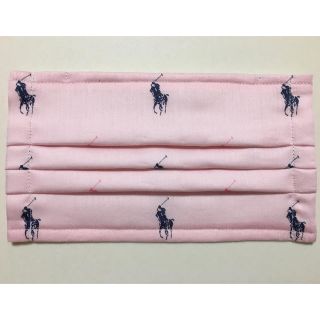 ラルフローレン(Ralph Lauren)のラルフローレン　プリーツインナーマスク　ピンク　夏用　涼感(その他)