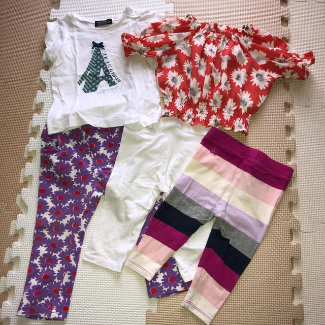 babyGAP(ベビーギャップ)の子供服　まとめ売り　 キッズ/ベビー/マタニティのベビー服(~85cm)(Ｔシャツ)の商品写真